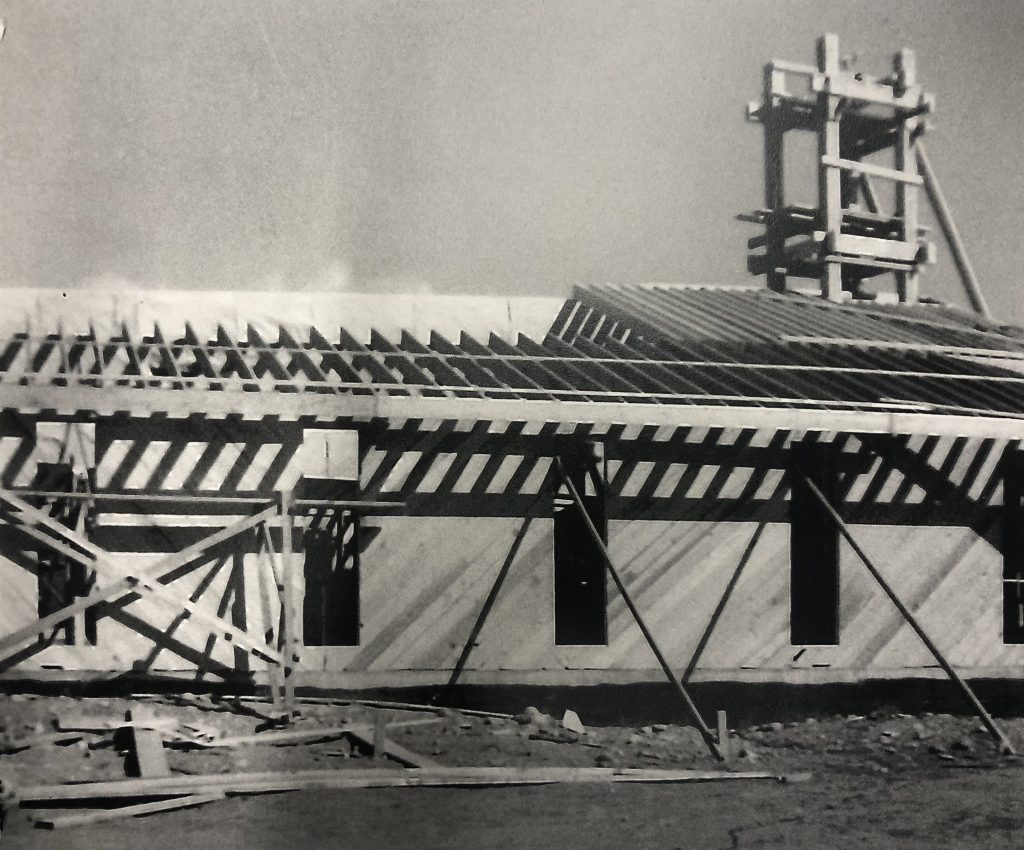 Building new church 1965